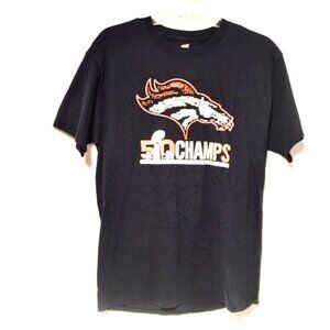 Super Bowl Champs NFL Denver Broncos T Shirt Tee
